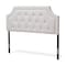 Baxton Studio Mars Modern Greyish Beige Queen Size Headboard 134-7260 - alternate 1